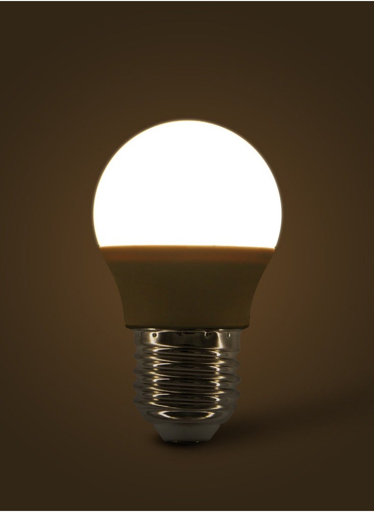 Generic A 3 small 5-watt yellow LED ball bulb  - Image 3