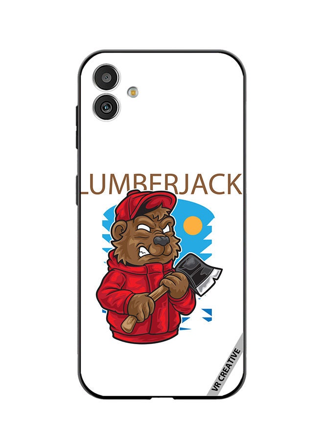 VR CREATIVE Protective Case Cover For Samsung Galaxy M13 5G Lumber Jack Design Multicolour - Image 1