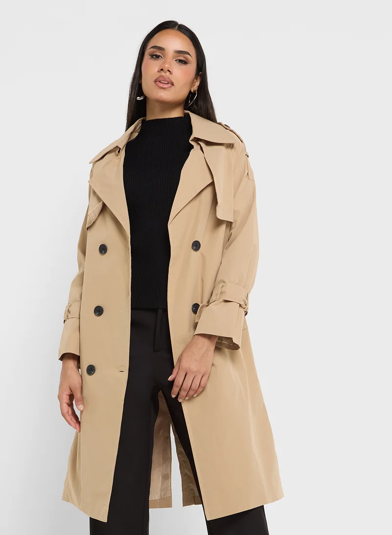 ايلا Longline Trench Over Coat