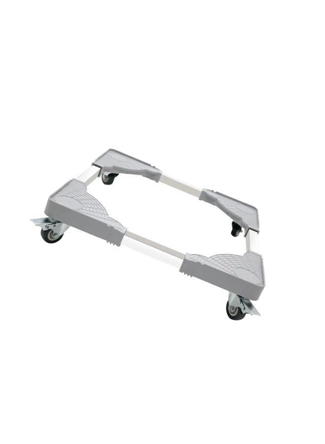 WEHAND Adjustable Furniture Roller Base – Heavy Duty Appliance Stand with 4 Wheels & Brakes – Washing Machine, Dryer, Refrigerator Transport Base (60–90 cm Adjustable, 150 kg Capacity) - Image 2