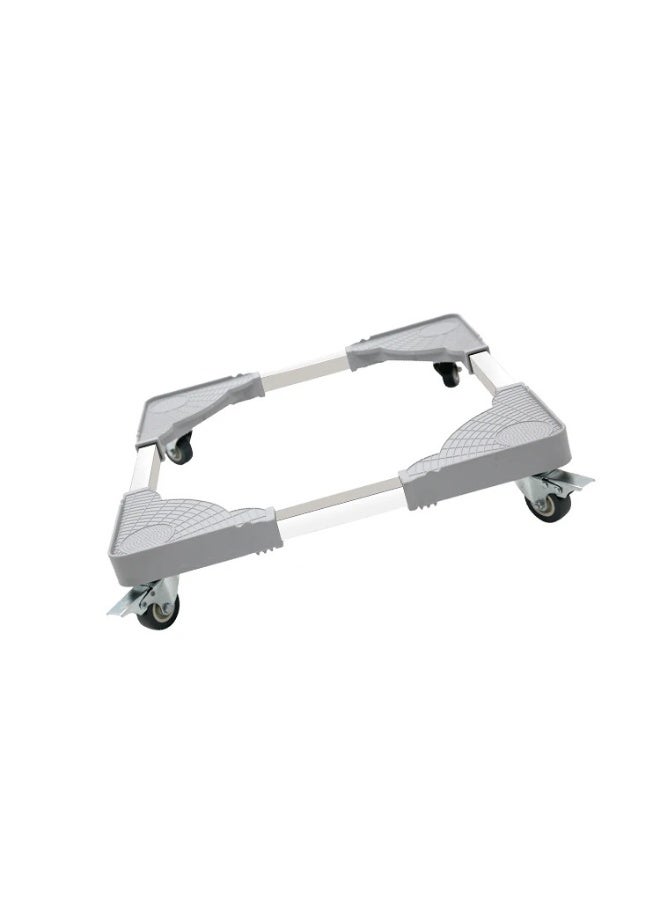 WEHAND Adjustable Furniture Roller Base – Heavy Duty Appliance Stand with 4 Wheels & Brakes – Washing Machine, Dryer, Refrigerator Transport Base (60–90 cm Adjustable, 150 kg Capacity) - Image 3