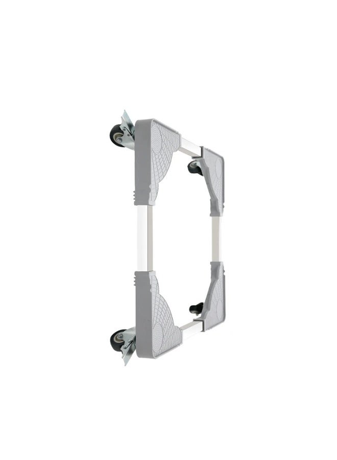 WEHAND Adjustable Furniture Roller Base – Heavy Duty Appliance Stand with 4 Wheels & Brakes – Washing Machine, Dryer, Refrigerator Transport Base (60–90 cm Adjustable, 150 kg Capacity) - Image 4