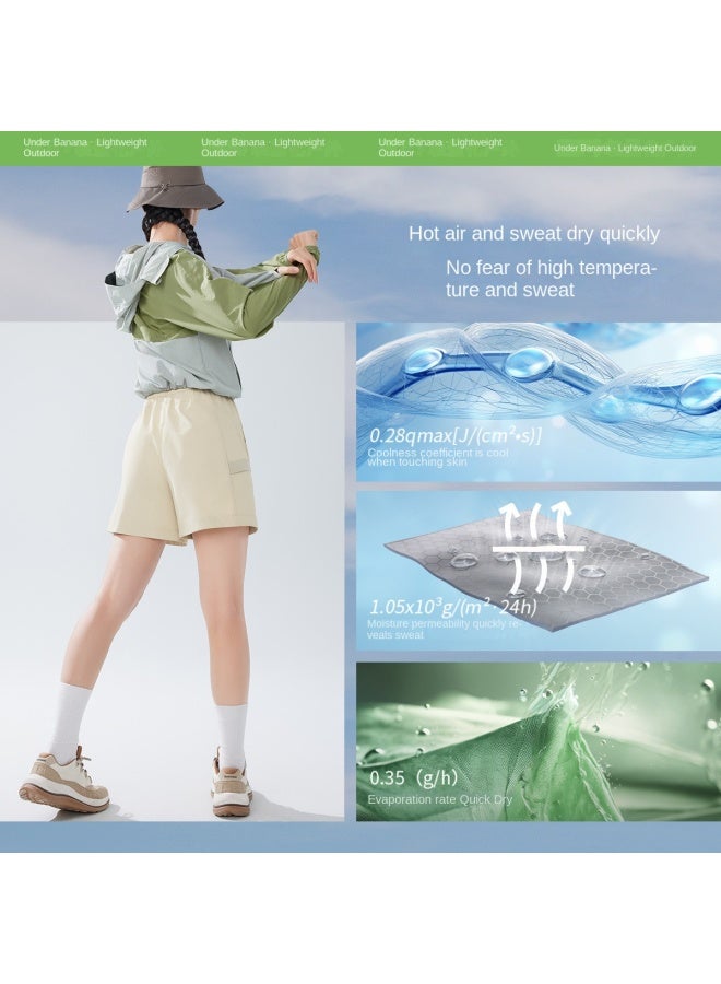 QUICK Dry & Versatile】spring Summer Women's -dry Sports Shorts, High Elasticity, Flattering Fit, Commute And Exercise Ready - Image 5