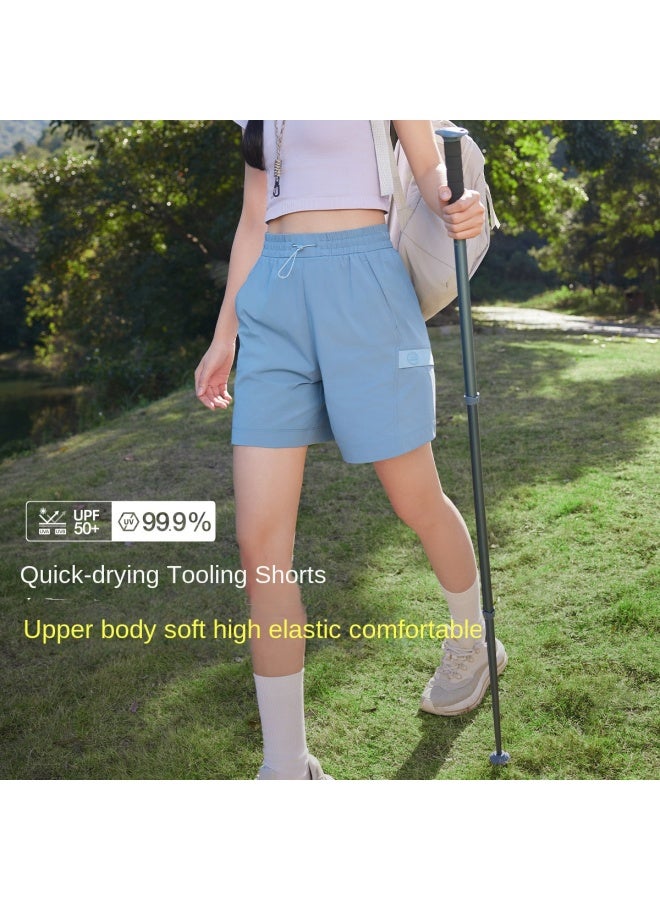 QUICK Dry & Versatile】spring Summer Women's -dry Sports Shorts, High Elasticity, Flattering Fit, Commute And Exercise Ready - Image 2