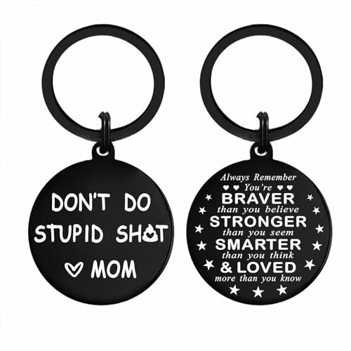Gezxin Easter Gifts for Son from Mom, Son Graduation Keychain Decorations, Stocking Stuffers for Teen Boys 14 16 18 12 Boys - Image 1