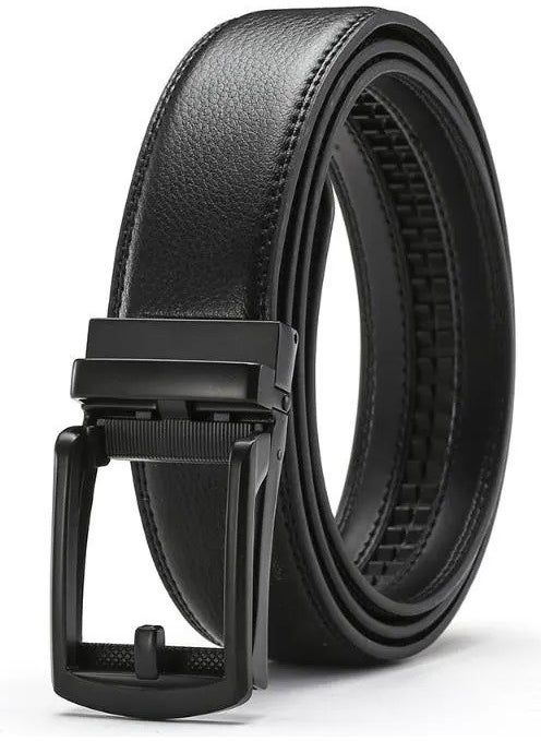 Bosskan - Automatic Buckle Suit Holeless Classic Belt - Image 1