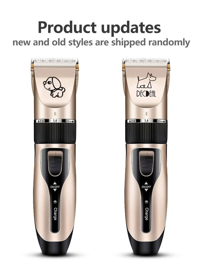 12-Piece Electric Power Clipper Pet Grooming Kit