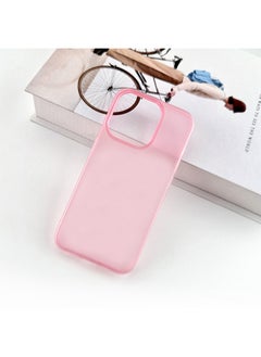 For Iphone 16 Frosted Ice Fog 16promax Phone Case For Iphone15Pro Protective Case PC Case 15 Ultra-thin-Colour:Matte Pc Shell [messi Pink] + Style-Applicable Model:[For Iphone 14promax]