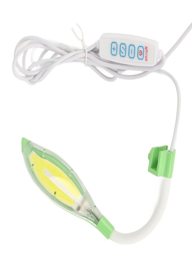 إستنك مصباح حوض سمك صغير من إستينك على شكل سلحفاة، مزود بمشبك تثبيت وقابس أمريكي، مصباح مياه البحر، ديكور عشبي - Image 5