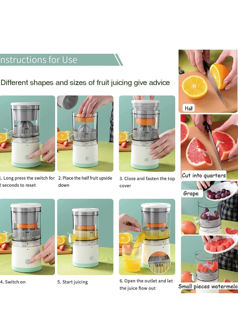 Juicer Machines Fruit Electric Orange Juicer Squeezer Easy Press Lemon Lime Orange Grapefruit Juice Squeezer Easy to Clean fruit juicer  - Image 2