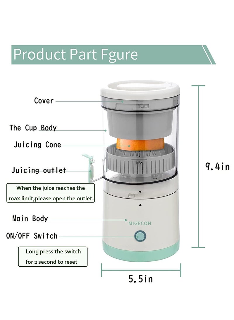 Juicer Machines Fruit Electric Orange Juicer Squeezer Easy Press Lemon Lime Orange Grapefruit Juice Squeezer Easy to Clean fruit juicer  - Image 3