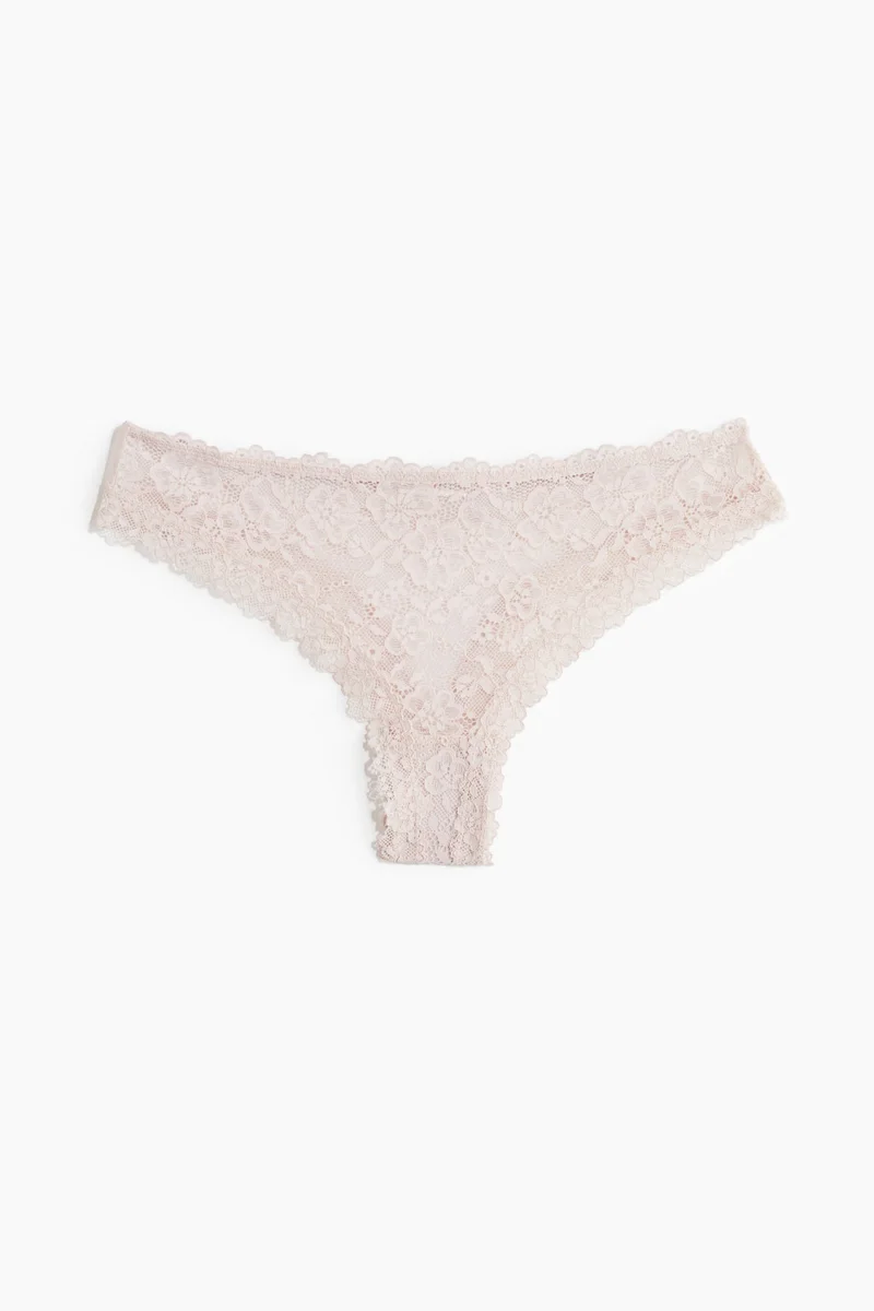 H&M 3-pack lace Brazilian briefs