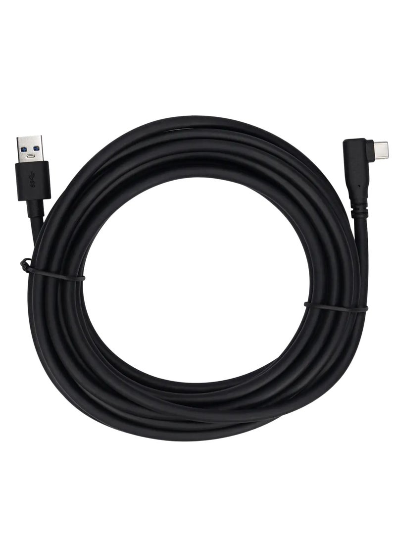 OBSBOT USB-A to USB-C 3.0 Cable 5m 16ft Black - Image 1
