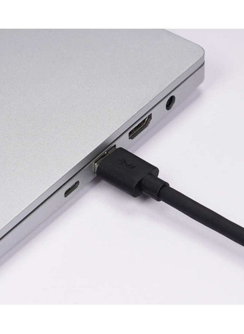 OBSBOT USB-A to USB-C 3.0 Cable 5m 16ft Black - Image 3