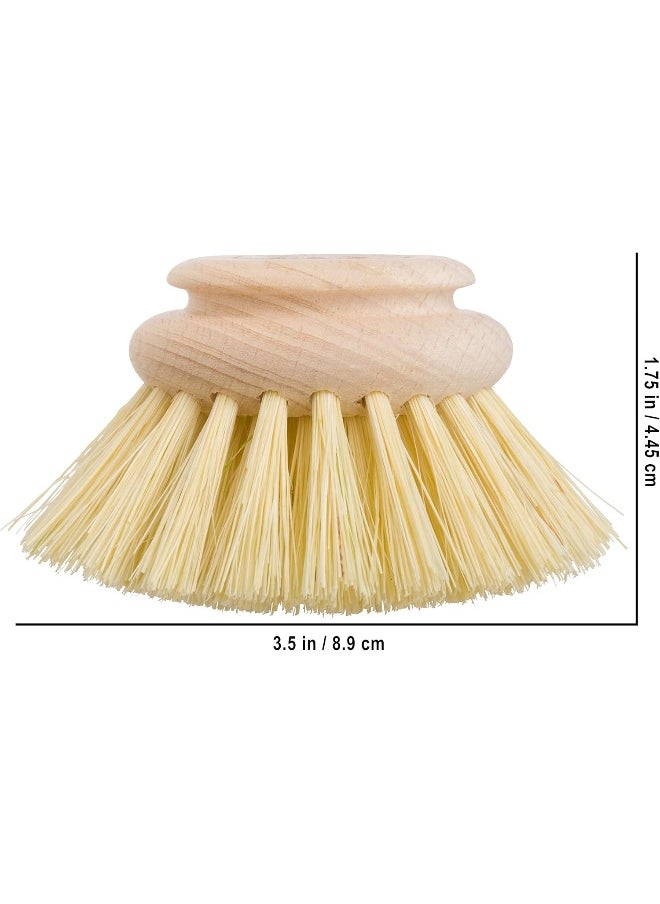 REDECKER REDECKER Tampico Fibre Replacement Head made with Untreated Beechwood, 5.1cm  - Image 4