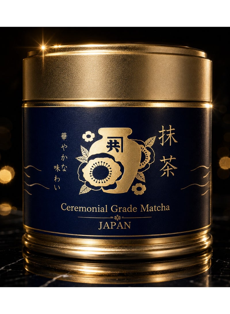 Matcha Tea Ceremonial Grade, Halal, Japan - 30G - Image 1