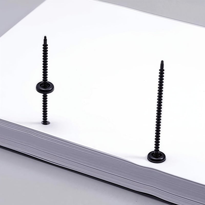10pcs Flexible Binding Spines A4 Size Plastic Comb Binder Strips White for Paper Documents Proposals Reports Binding Supplies - Image 5