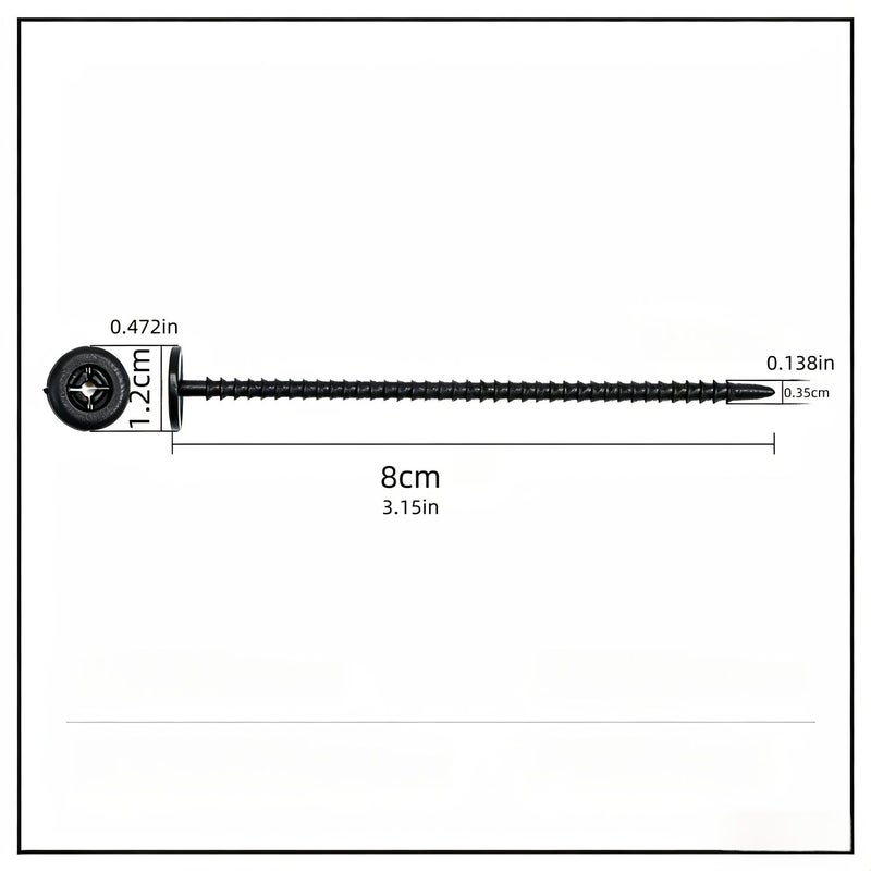 10pcs Flexible Binding Spines A4 Size Plastic Comb Binder Strips White for Paper Documents Proposals Reports Binding Supplies - Image 2