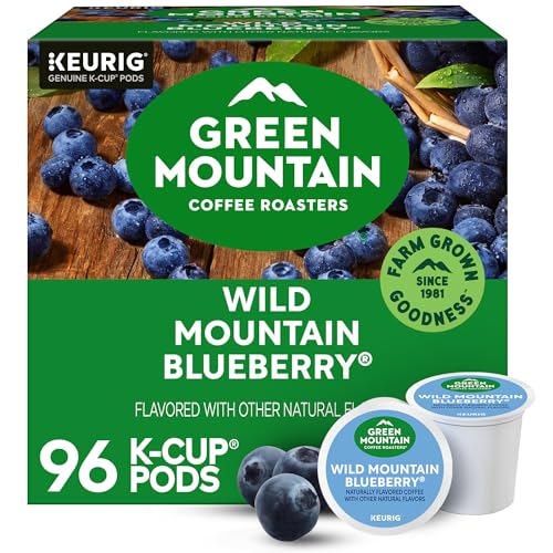 Green Mountain Coffee Roasters Wild Mountain Blueberry Keurig SingleServe KCup pods Light Roast Coffee 96 Count - Image 1