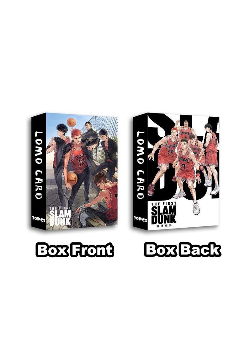Color Fans 30 Pcs Slam Dunk Cute Anime Lomo Card - Image 4