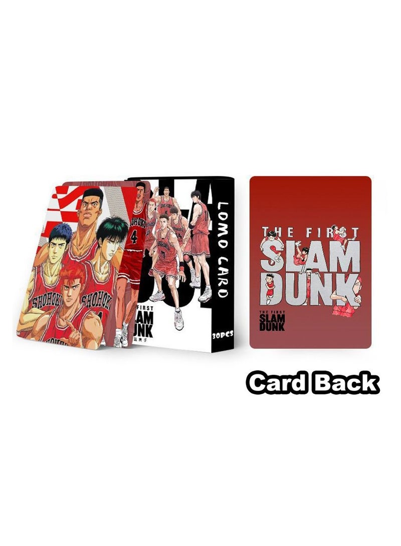 Color Fans 30 Pcs Slam Dunk Cute Anime Lomo Card - Image 5
