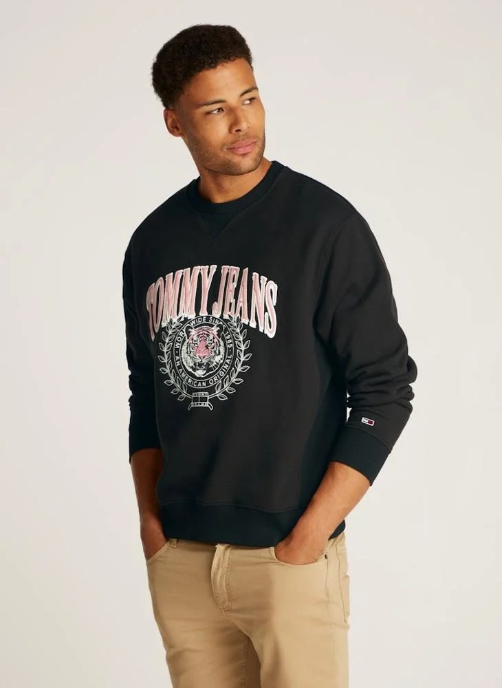 TOMMY JEANS Graphic Print Sweatshirt