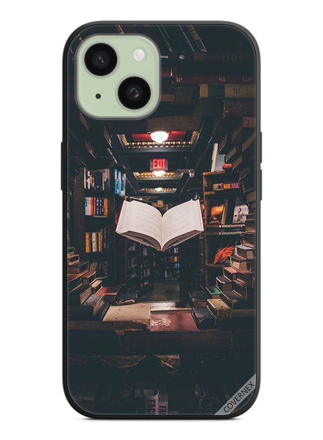 Covernex Protective Case Cover For Apple iPhone 15 Plus Library - Image 1