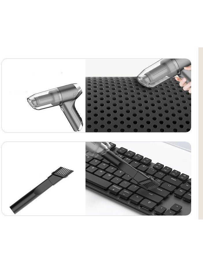 Multifunctional wireless car vacuum cleaner Handheld portable vacuum cleaner Home car dual-purpose vacuum cleaner - Image 2