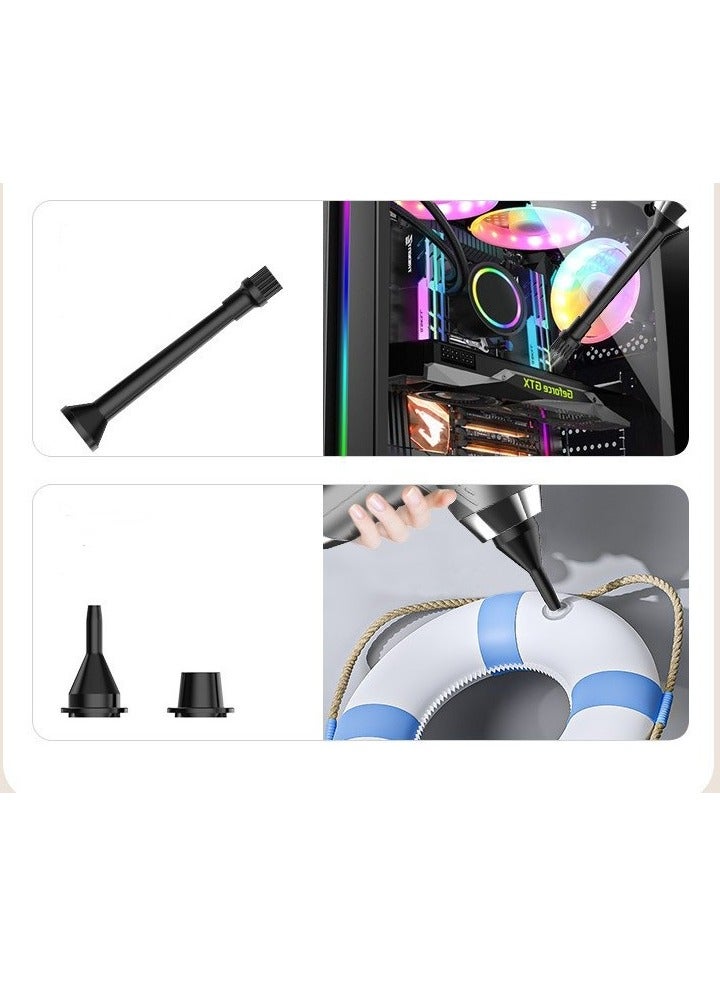 Multifunctional wireless car vacuum cleaner Handheld portable vacuum cleaner Home car dual-purpose vacuum cleaner - Image 3