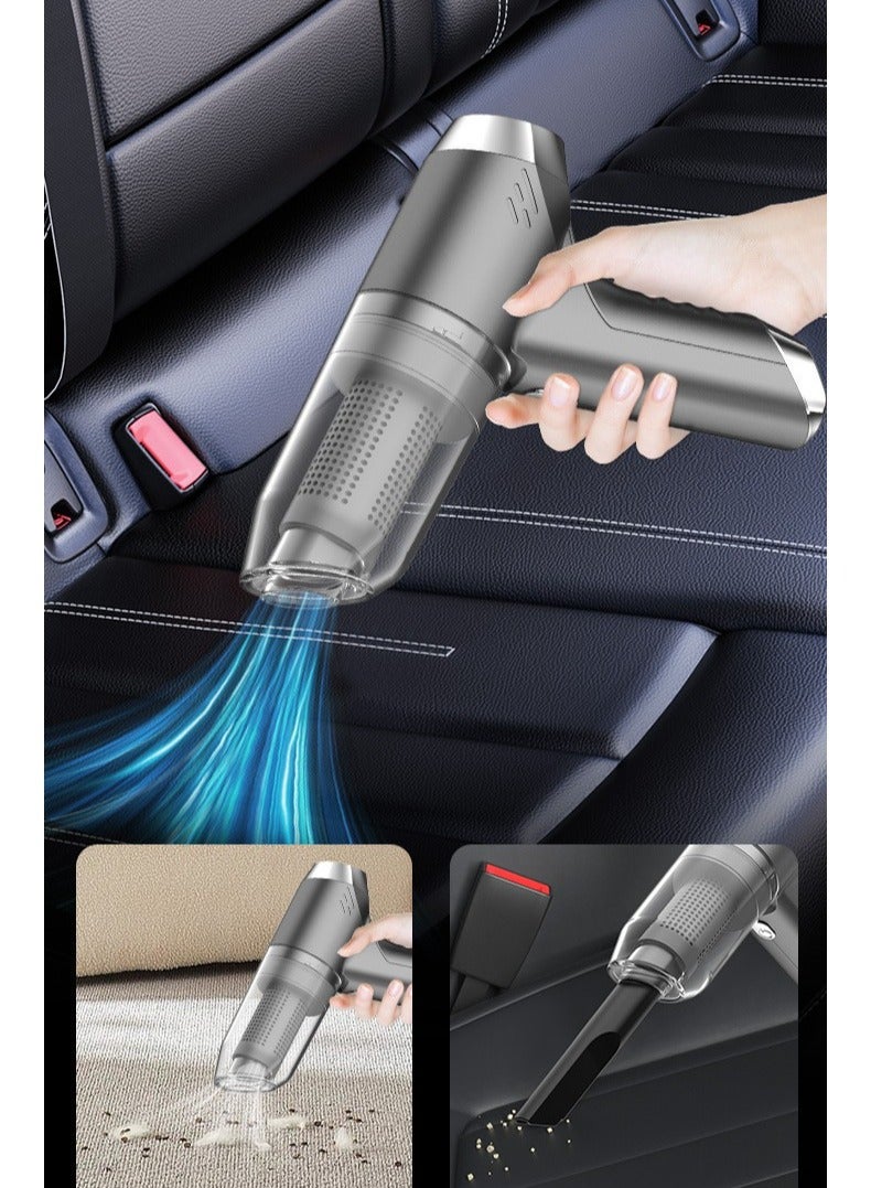 Multifunctional wireless car vacuum cleaner Handheld portable vacuum cleaner Home car dual-purpose vacuum cleaner - Image 4