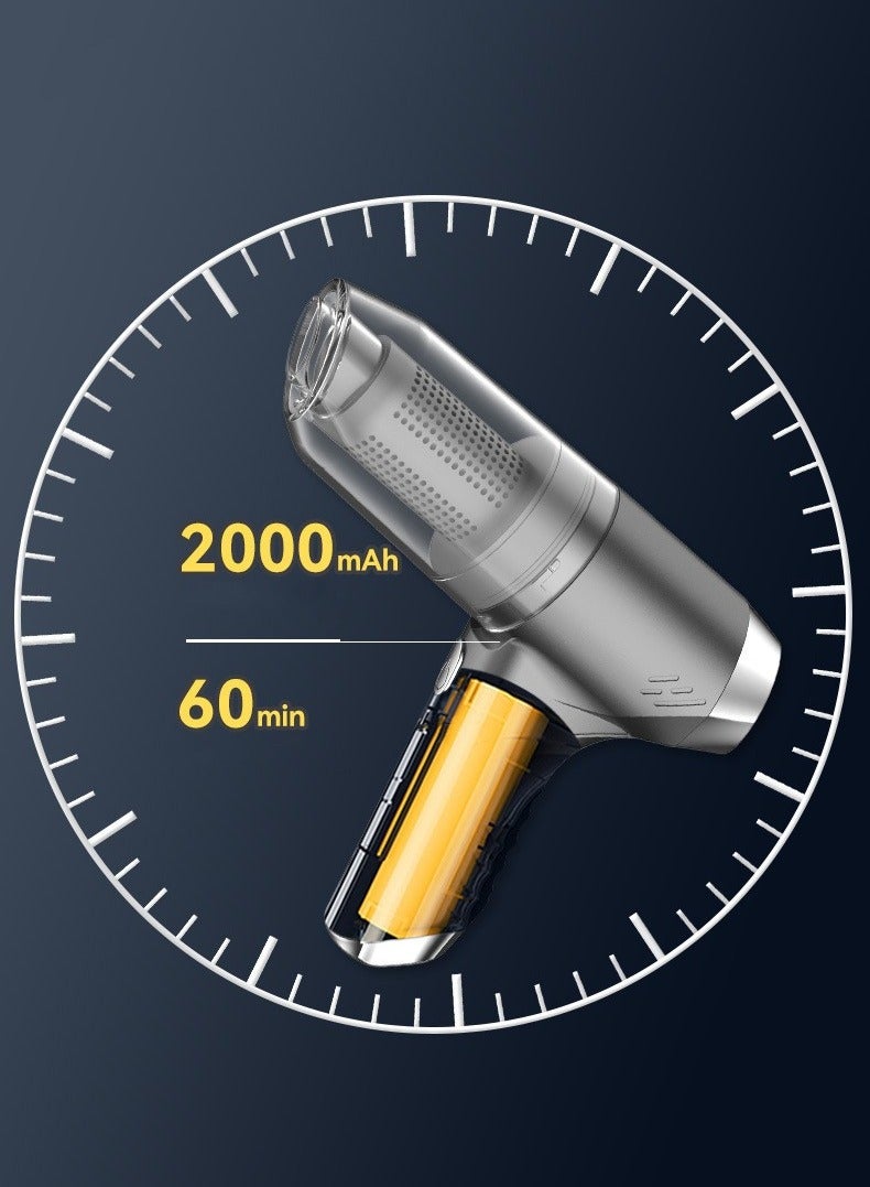Multifunctional wireless car vacuum cleaner Handheld portable vacuum cleaner Home car dual-purpose vacuum cleaner - Image 5