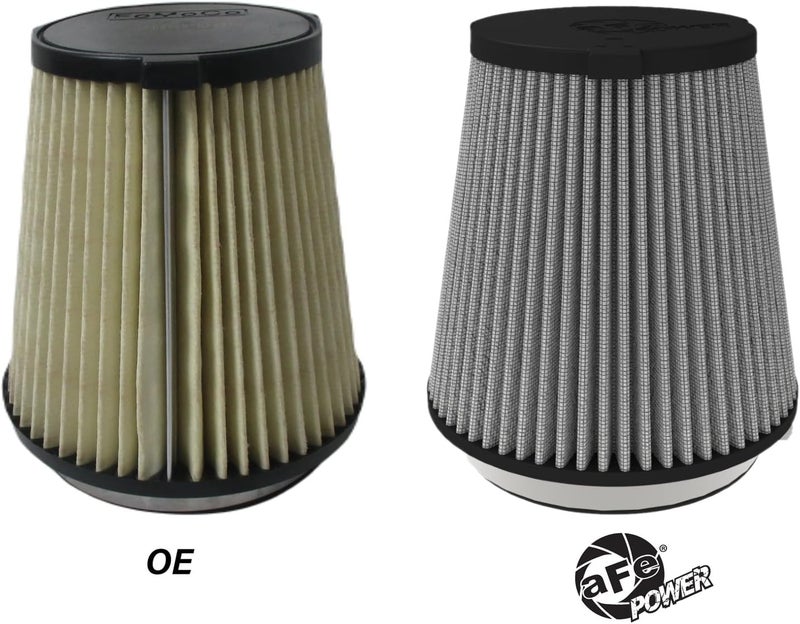 aFe POWER Magnum FLOW OE Replacement Air Filter with Pro 5R Media (Pair) for Ford Mustang GT/Dark Horse 2024 V8-5.0L - Image 3