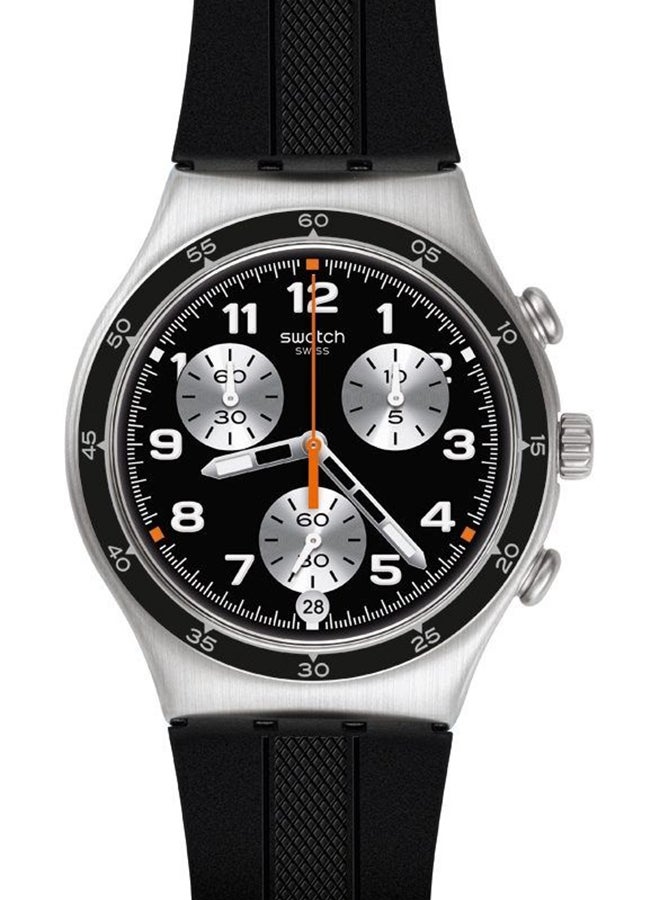 Swatch ساعة يد رجالية مقاومة للماء بحركة كوارتز Apres Vous - 36 ملم - Image 2