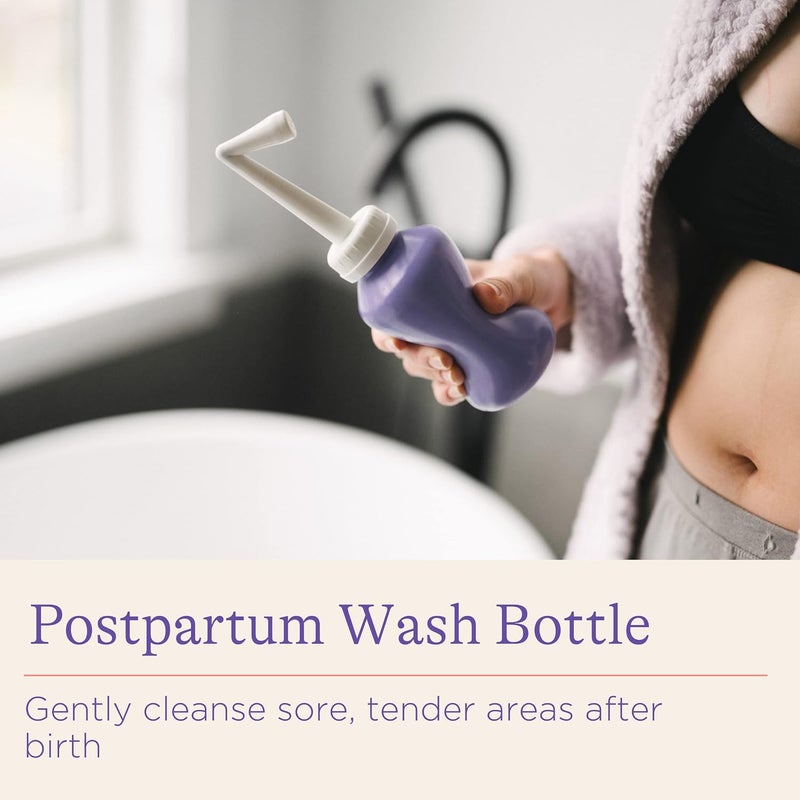 Peri Bottle for Gentle Postpartum Care and Cleansing, 12.2 Ounces | Postpartum Care, Gentle Cleansing - Image 2
