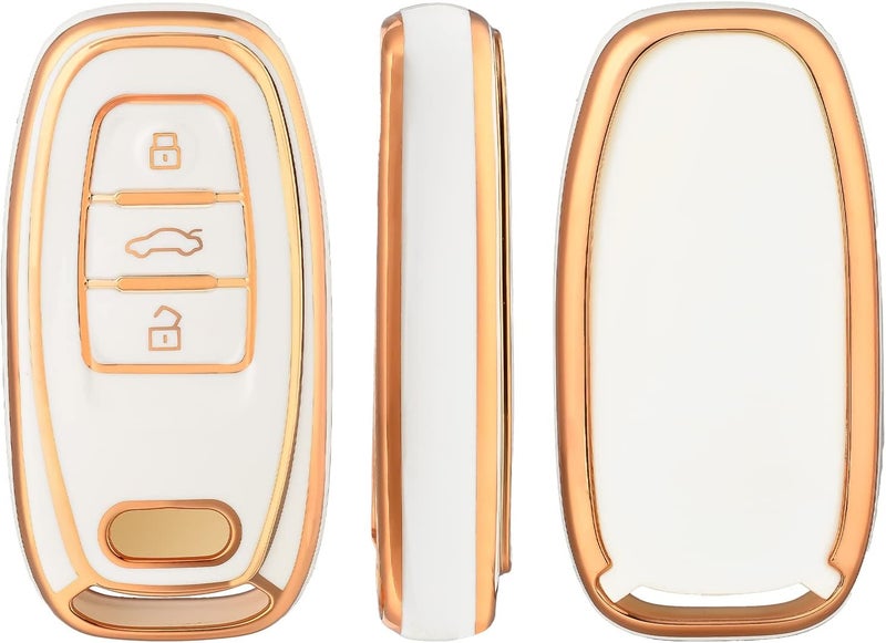OFFCURVE Car Key Cover - Stylish Key Fob Protector for Audi Models - Image 2
