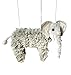 Artisan Owl Elephant Marionette Puppet Yarn Elephant with Wooden Feet Detachable Strings - Image 4