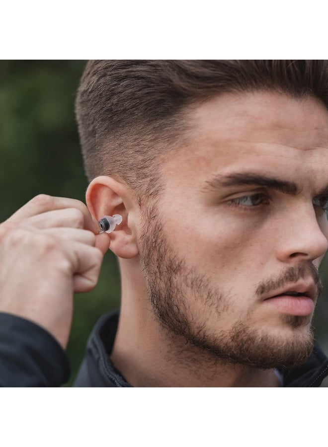 Oxford Products Filterbuds Hypoallergenic Reusable Motorcycle Hearing Protection Earplugs, White, One Size - Image 5