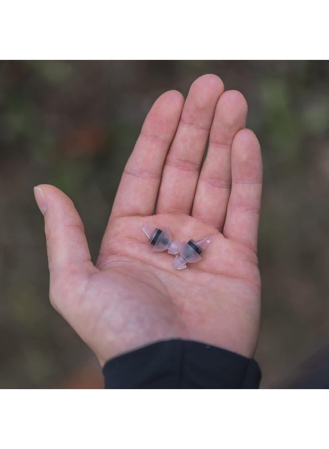 Oxford Products Filterbuds Hypoallergenic Reusable Motorcycle Hearing Protection Earplugs, White, One Size - Image 3