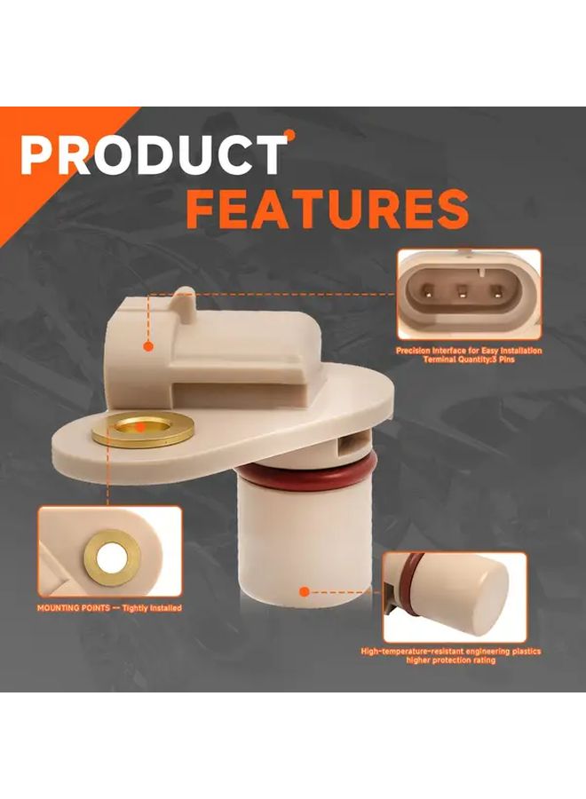 Camshaft Position Sensor Replacement Part 12591720 Compatible With Chevy Express Silverado GMC Savana Sierra Cadillac CTS Escalade Saab 9 7X Hummer H2 H3 - Image 3