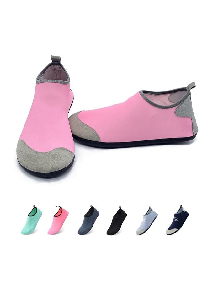 AUTOYSUR Water Shoes Womens Mens Beach Shoes, Quick-Dry Barefoot Aqua Shoes Socks Snorkeling Shoes Water Socks for Outdoor Beach Swim Surf Walking Yoga - Image 1
