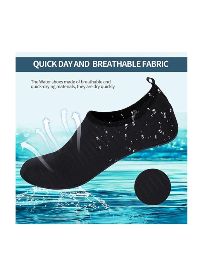 AUTOYSUR Water Shoes Womens Mens Beach Shoes, Quick-Dry Barefoot Aqua Shoes Socks Snorkeling Shoes Water Socks for Outdoor Beach Swim Surf Walking Yoga - Image 5