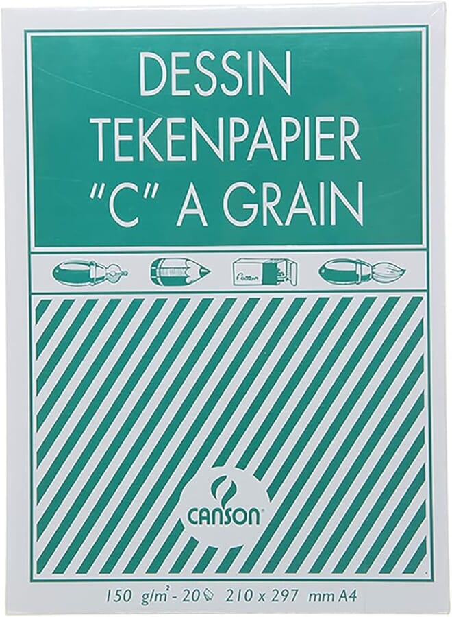 Canson Drawing Sketch A4 210 X 297 Mm - 20 Sheets