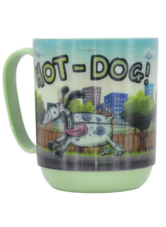 Titiz 3D Funny Glass 350 ML (Hot Dog) 