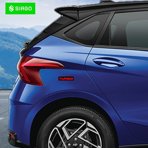 SIAGO SIA277 Premium Turbo Metal Car Sticker - Durable & Stylish Auto Emblem for Vehicles - Customizable Designs - Easy Installation - Weather-Resistant & Long-Lasting - Image 4