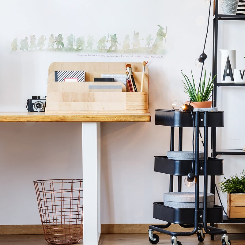 RoomMates RMK2161SCS The Hobbit Quote Peel and Stick Wall Decals , White - Image 4