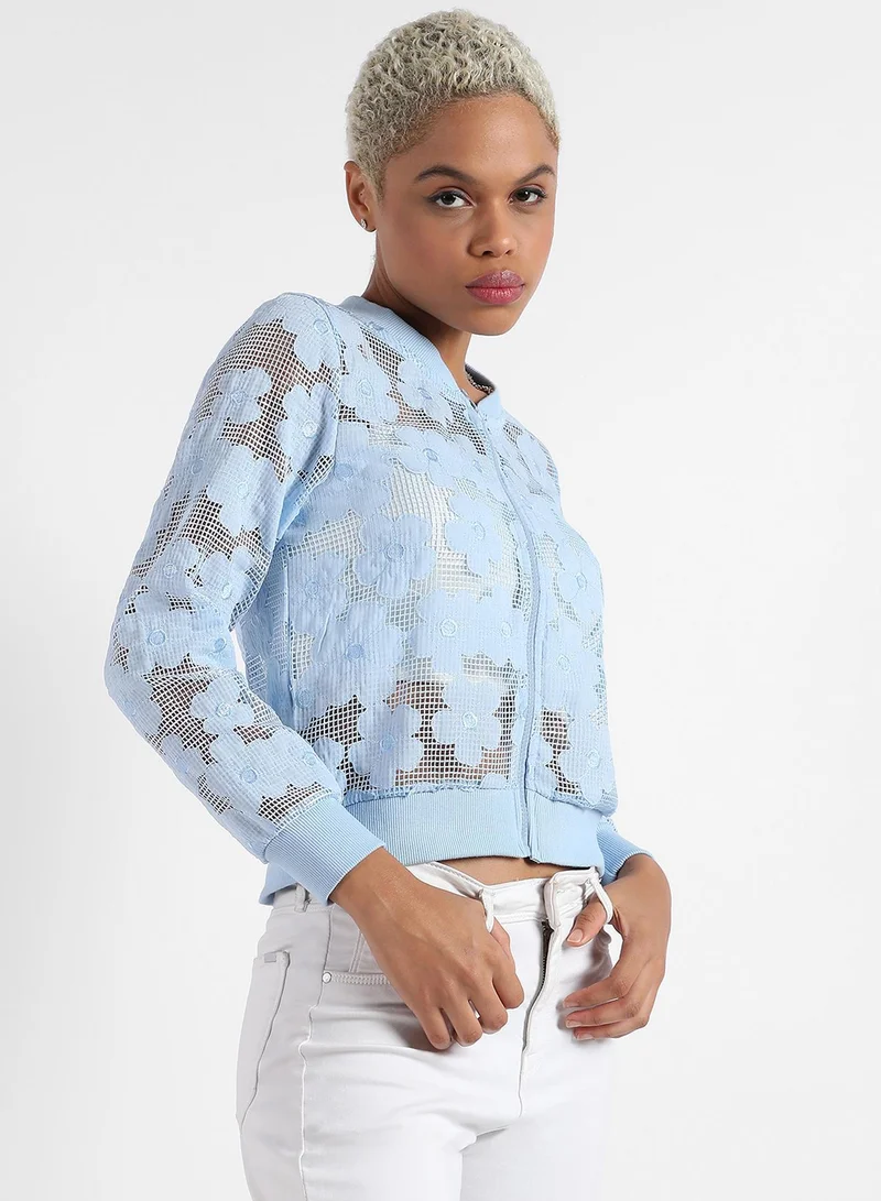 Pinacolada  Women's Self-Design Flower Jacket for Women | Best Price UAE