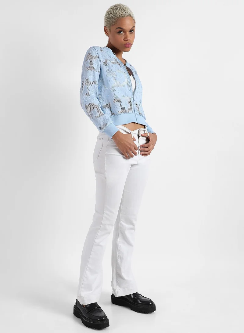 Pinacolada  Women's Self-Design Flower Jacket for Women | Best Price UAE