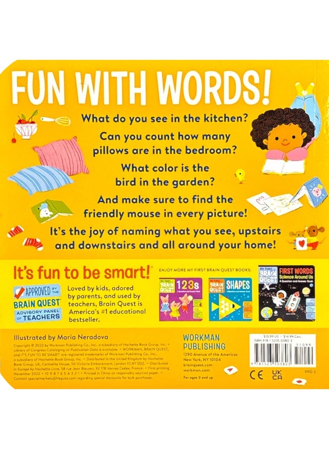 My First Brain Quest First Words: Around The Home - Image 2