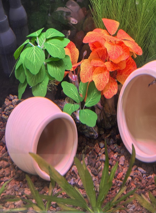 M2cbridge Artificial Fish Tank Plants Silk Aquarium Plastic Plant Aquatic Water Grass Foreground Decor(3PCS Big Colorful) - Image 5