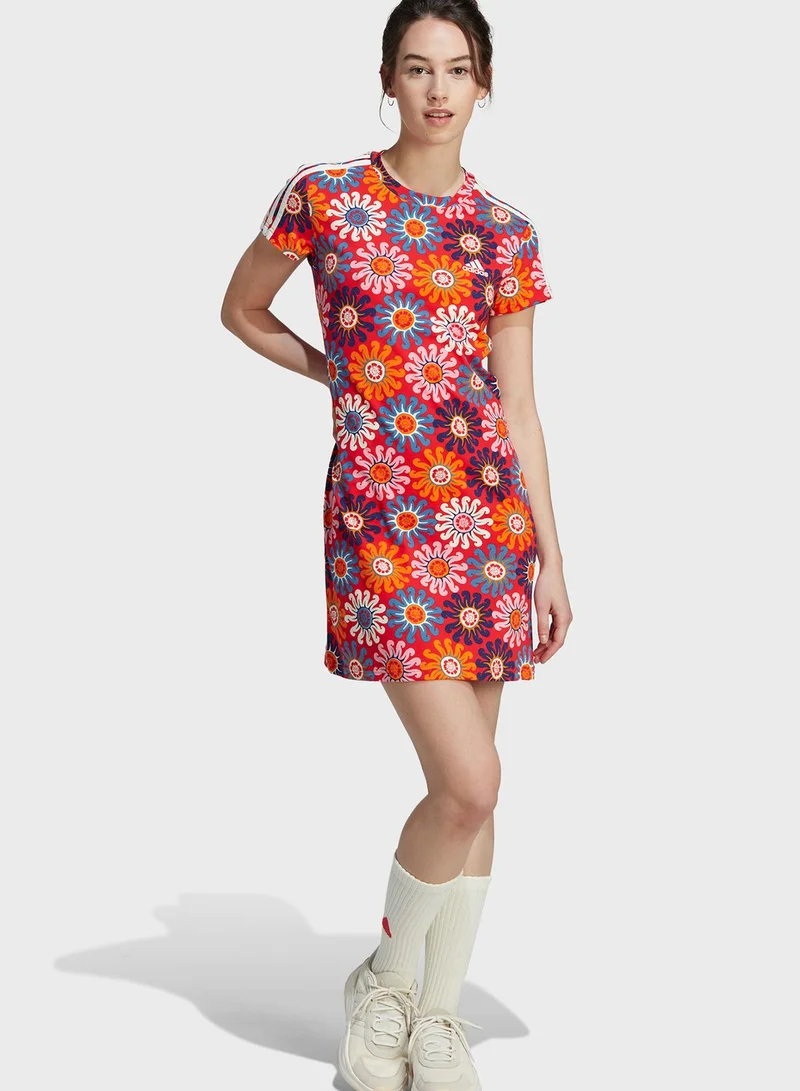 Adidas X Farm Rio Slim Dress